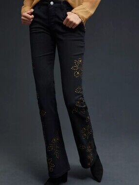 Pilcro and the Letterpress The Icon Flare Jeans Size 28 Boho Western